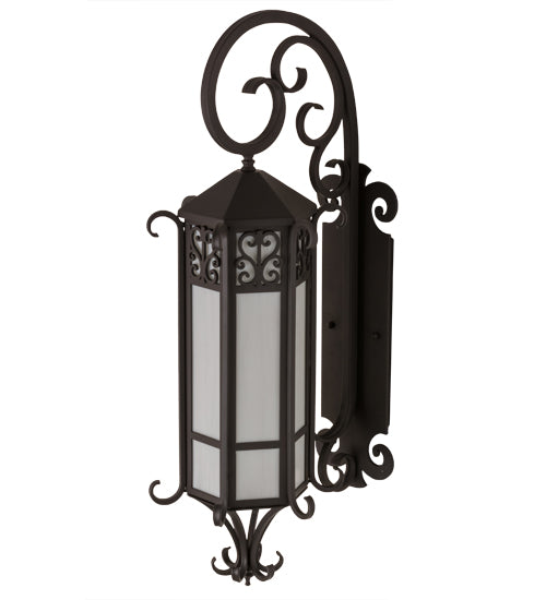 12"W Caprice Lantern Wall Sconce