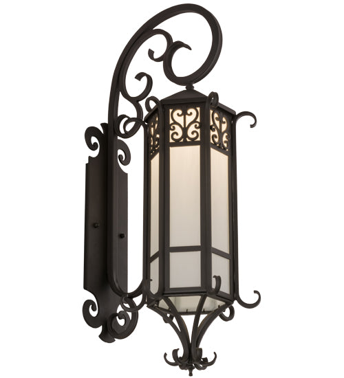 12"W Caprice Lantern Wall Sconce