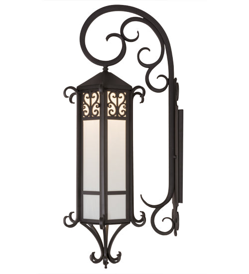 12"W Caprice Lantern Wall Sconce