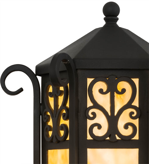 12"W Caprice Lantern Wall Sconce