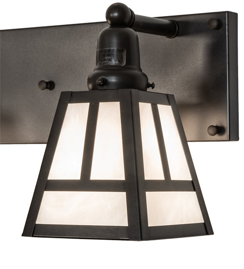 64" Wide "T" Mission 5 Light Vanity Light