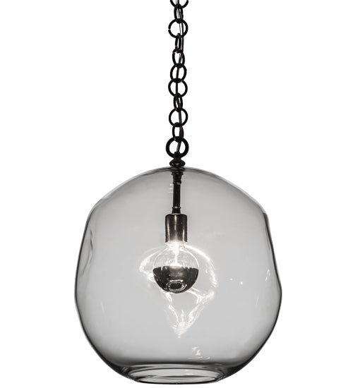 15"W Deformado Globe Pendant