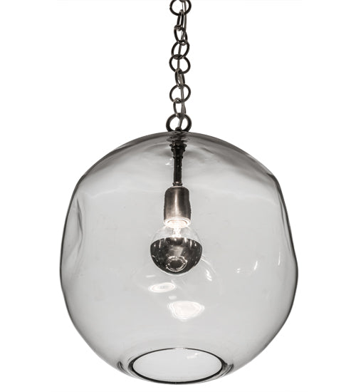 15"W Deformado Globe Pendant