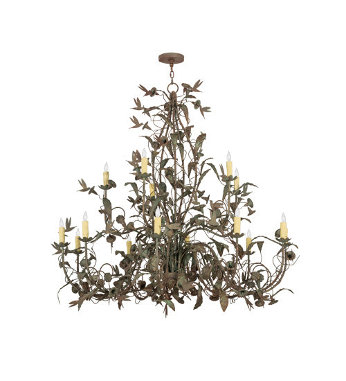 60"W Le Printemps 15 Lt Chandelier