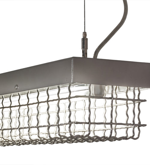 49"L Paloma Golpe Oblong Pendant