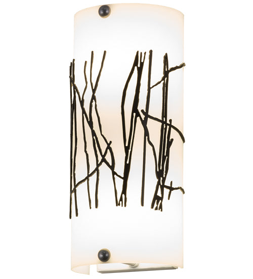 5"W Twigs Overlay Wall Sconce