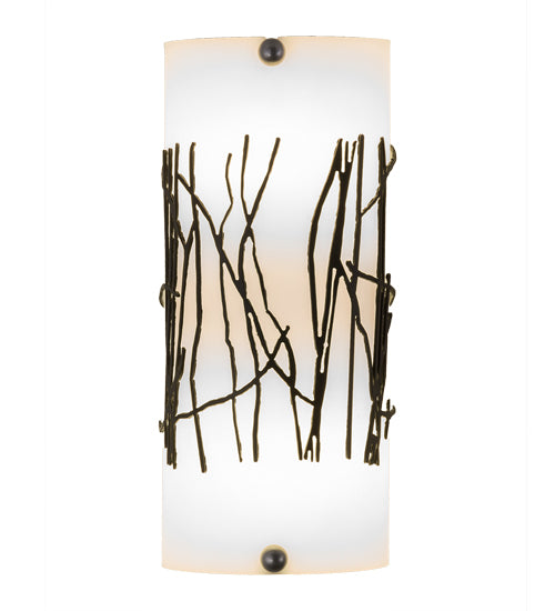 5"W Twigs Overlay Wall Sconce