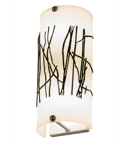 5"W Twigs Overlay Wall Sconce