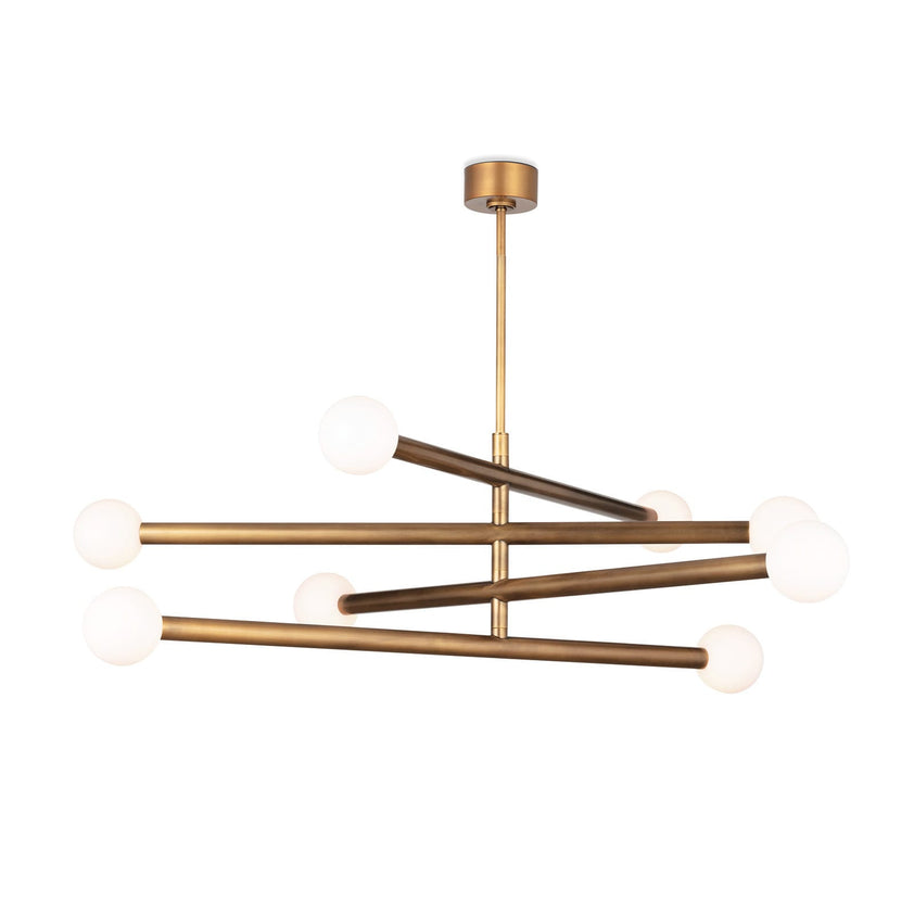 Beaubien Chandelier - Natural Brass