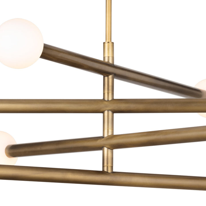 Beaubien Chandelier - Natural Brass