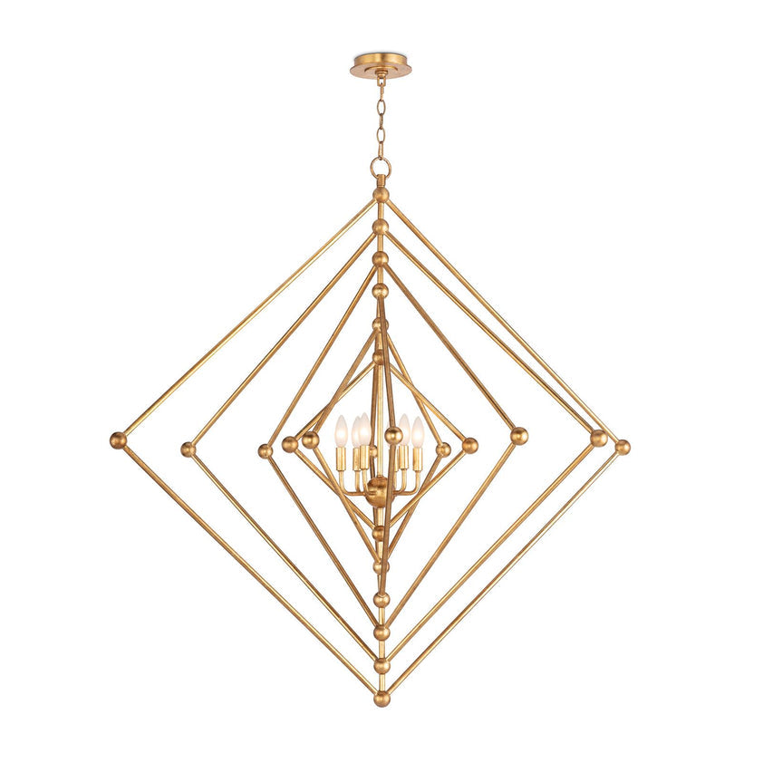 Southern Living Selena Chandelier Square Large