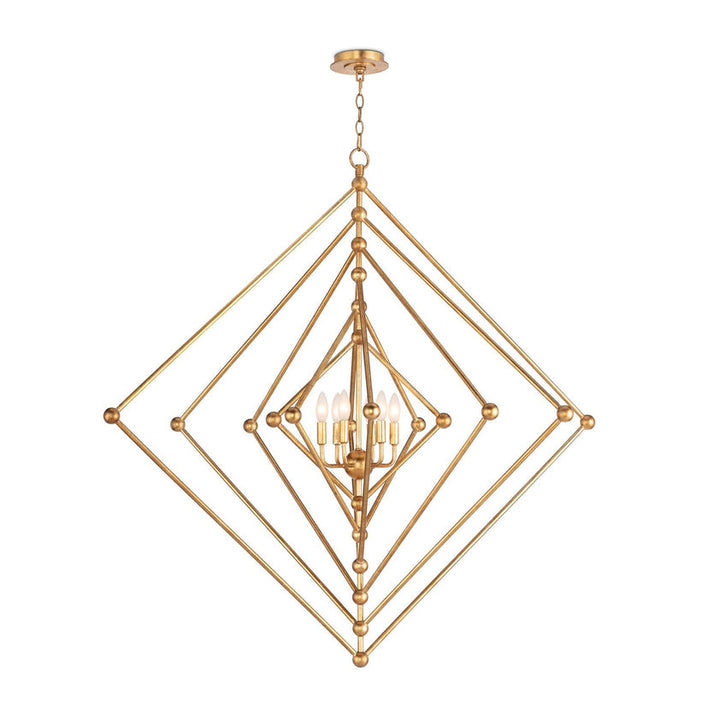 Southern Living Selena Chandelier Square Large