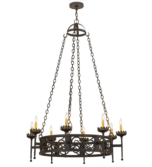 42"W Majella 8 Lt Chandelier