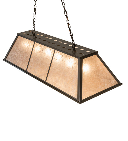 48"L Tri-Panel Oblong Pendant