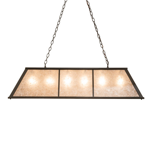 48"L Tri-Panel Oblong Pendant