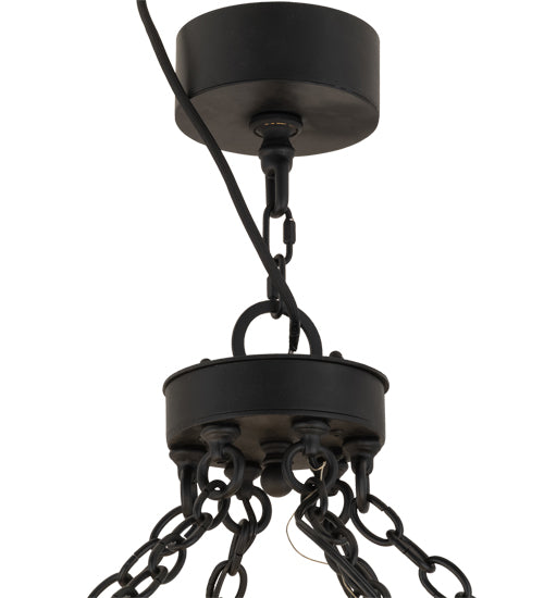 65"W Korset 18 Lt Two Tier Chandelier