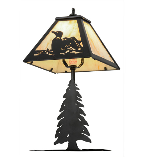 15"H Loon Accent Lamp