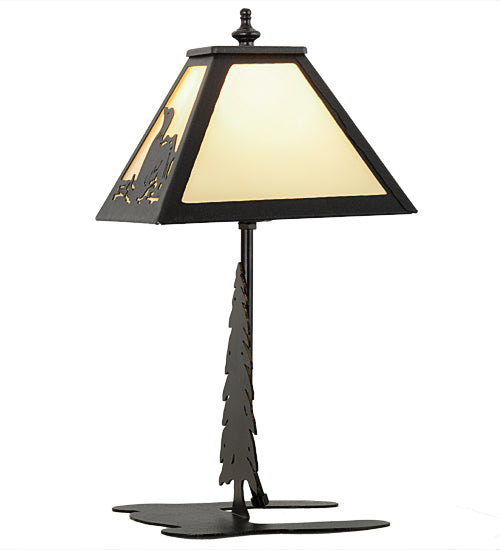 15"H Loon Accent Lamp