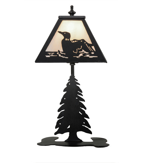 15" High Loon Accent Lamp