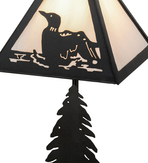 15" High Loon Accent Lamp