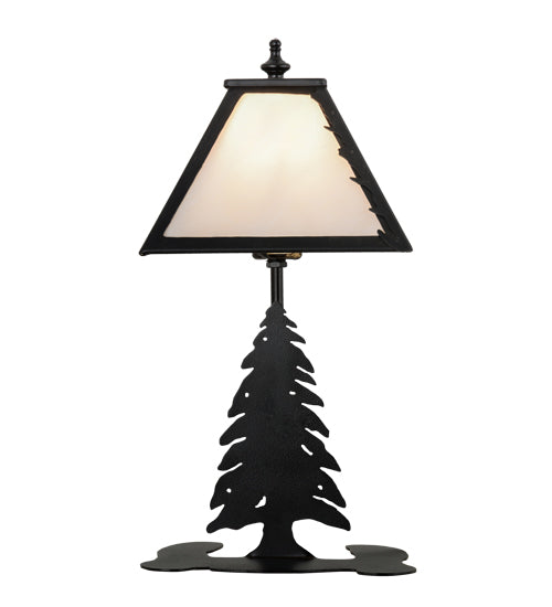 15" High Leaf Edge Accent Lamp