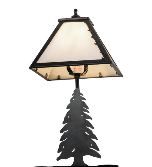 15" High Leaf Edge Accent Lamp