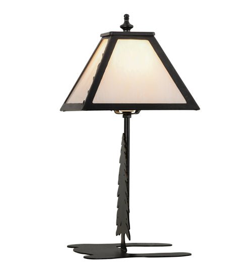 15" High Leaf Edge Accent Lamp