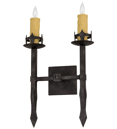 14.5"W Castilla 2 Lt Wall Sconce