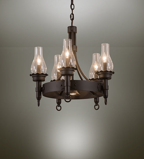 22" Wide Durango 5 Light Chandelier