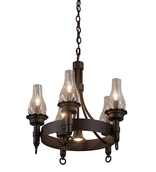 22" Wide Durango 5 Light Chandelier