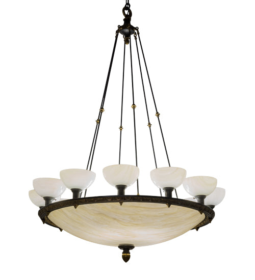 55" Wide Whitesboro Middle School Auditorium Chandelier