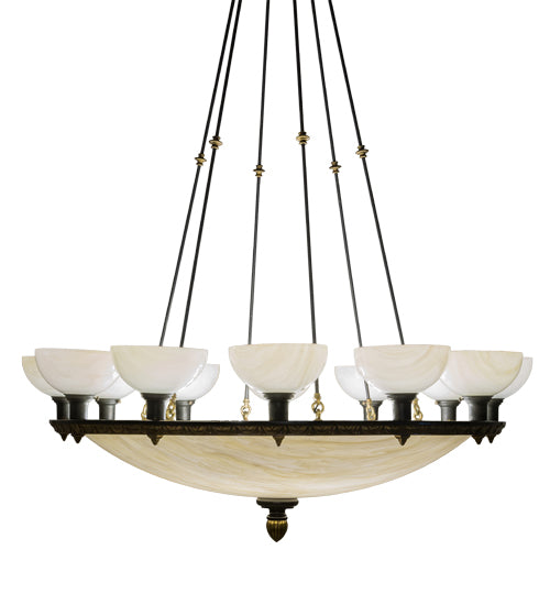 55" Wide Whitesboro Middle School Auditorium Chandelier