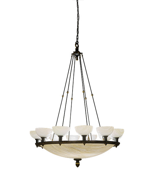 55" Wide Whitesboro Middle School Auditorium Chandelier