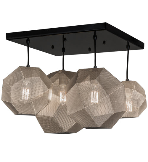 30"W Nidos 4 Lt Pendant