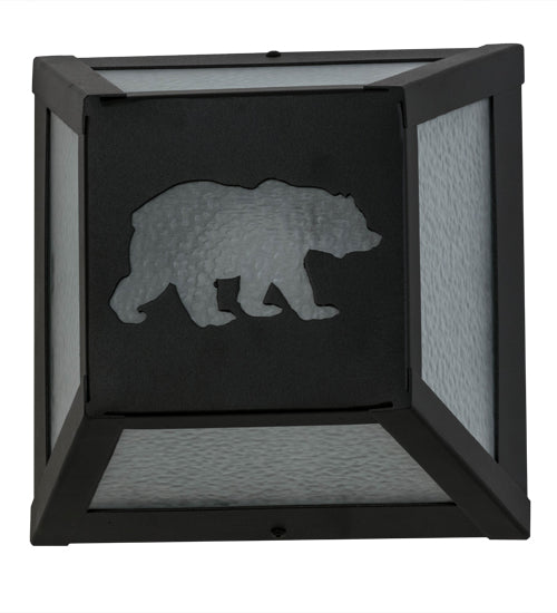 10"W Lone Bear Wall Sconce