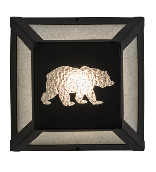 10"W Lone Bear Wall Sconce