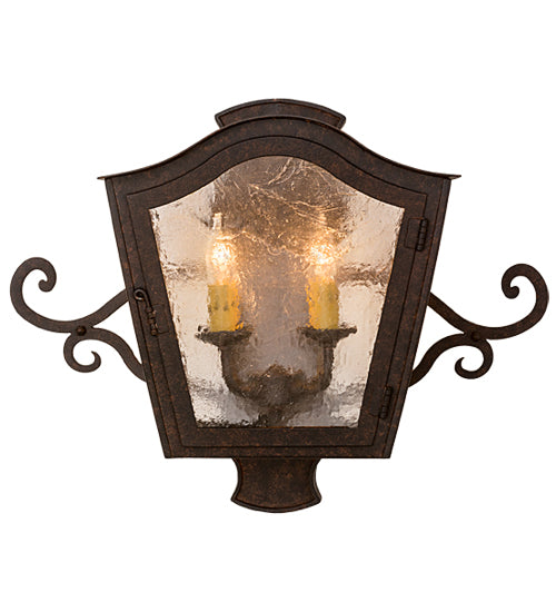 21.5"W Christian Wall Sconce