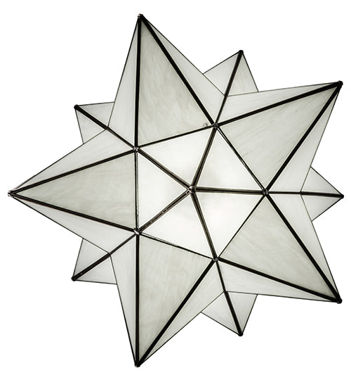 32"W Moravian Star Pendant