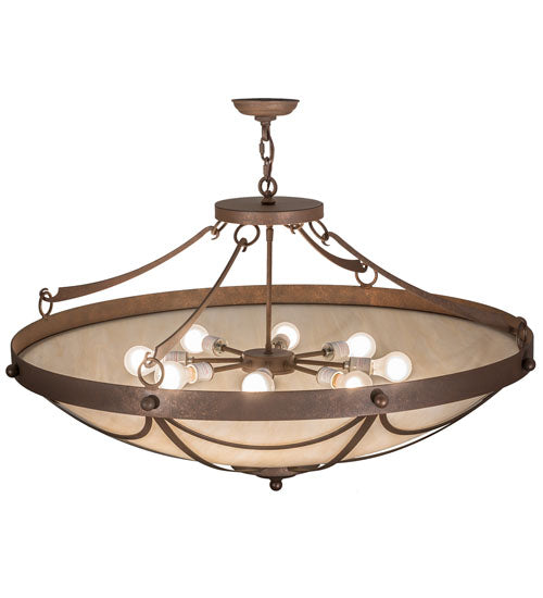 42"W Carousel Inverted Pendant