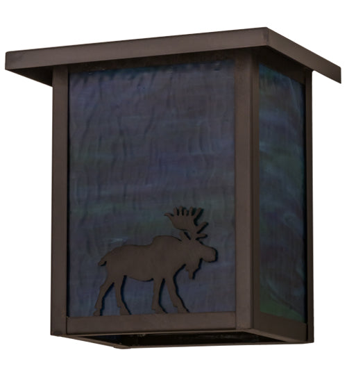 8"W Hyde Park Moose Wall Sconce