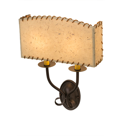 15" Wide Ranchero Wall Sconce