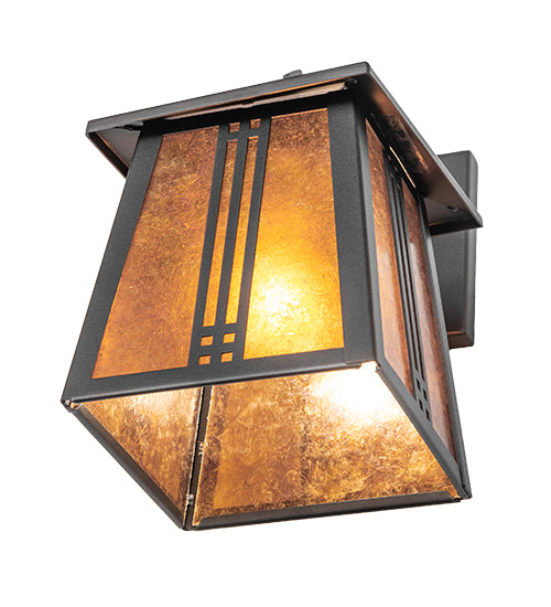 7" Wide Prairie Loft Hanging Wall Sconce