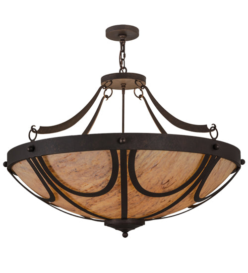 42"W Carousel Inverted Pendant