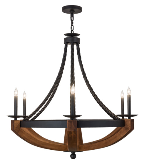 42" Wide Doyle 6 Light Chandelier