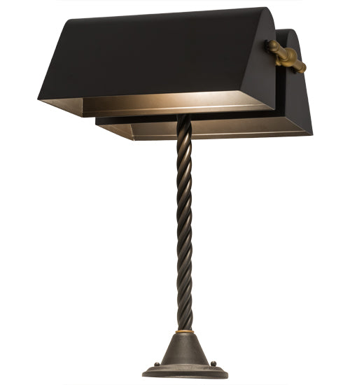 21"H Belmont Banker'S Lamp