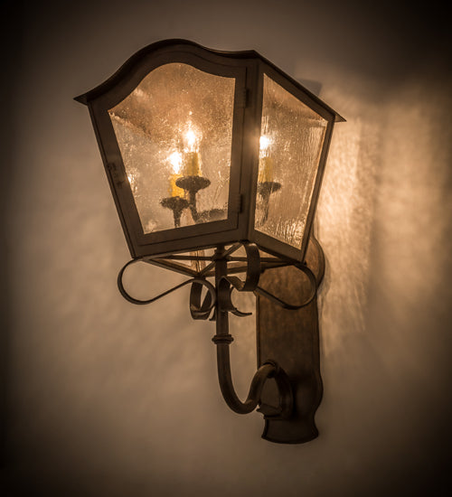 12"W Christian Wall Sconce