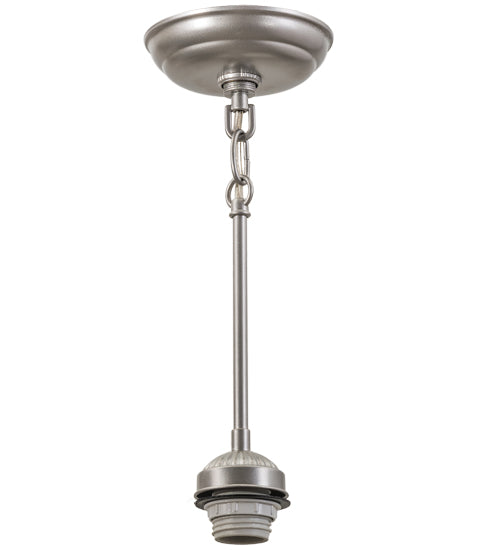 5"W Nickel 1 Lt Pendant Hardware