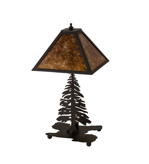 21" High Leaf Edge Table Lamp