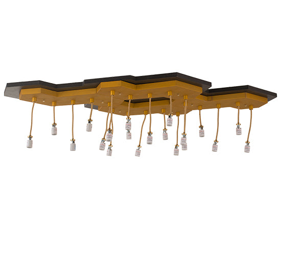 51"L Emmentaler 20 Lt Oblong Pendant