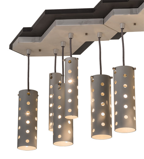 57.5" Long Emmentaler 25 Light Oblong Pendant